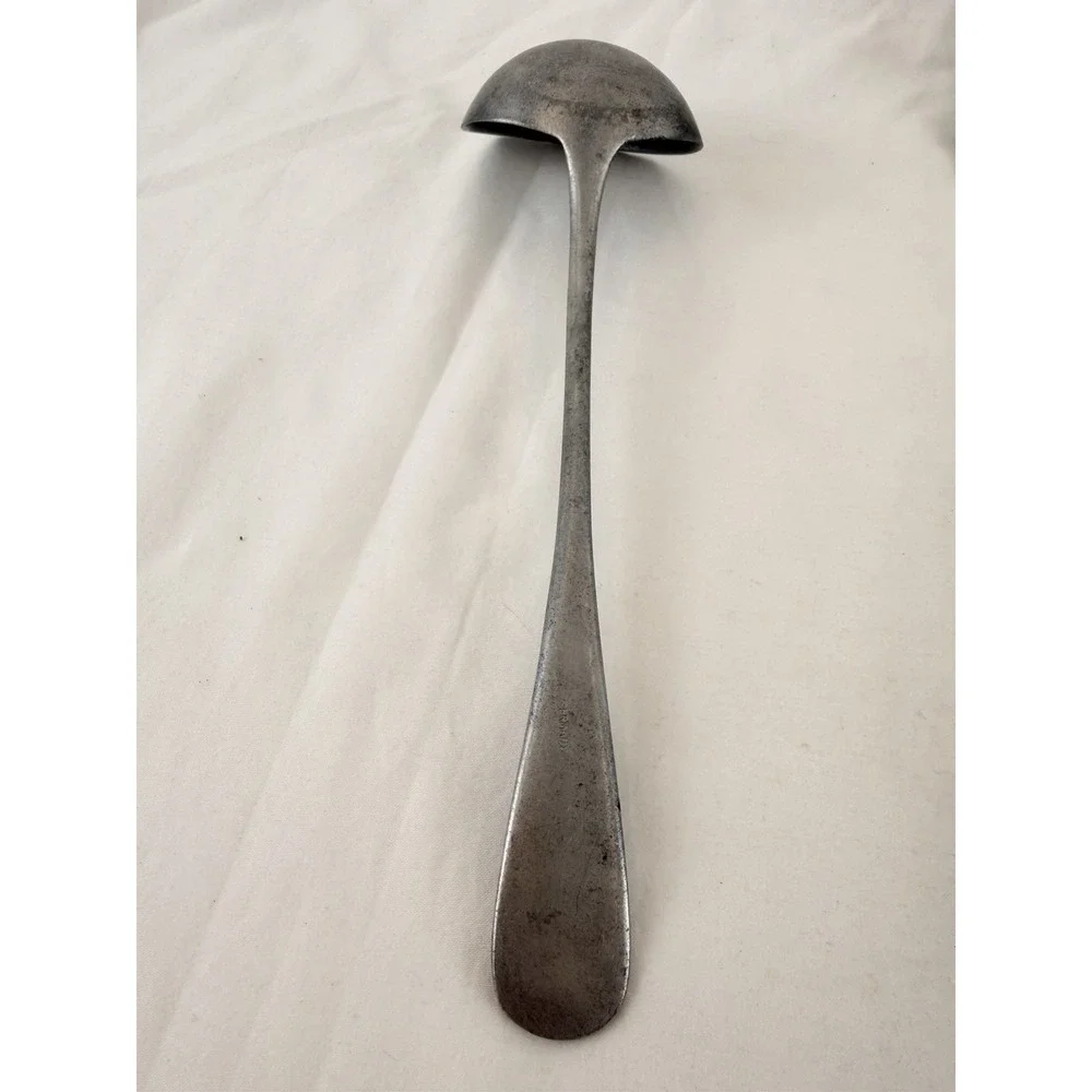 Kitchen Utensil Lot OXO Spatula EPNS Pie Server Ladle Slotted Spoon Vintage